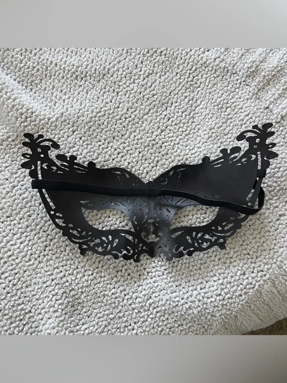 Halloween Costume Bundle Black Masks Whip Bunny Ears Cat Mask Gothic Set OS